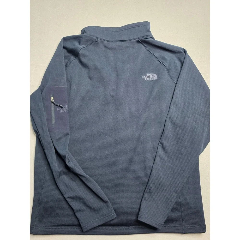 The North Face Jacket Mens XL Navy Waffle Lined Charles River Nevada Embroidered